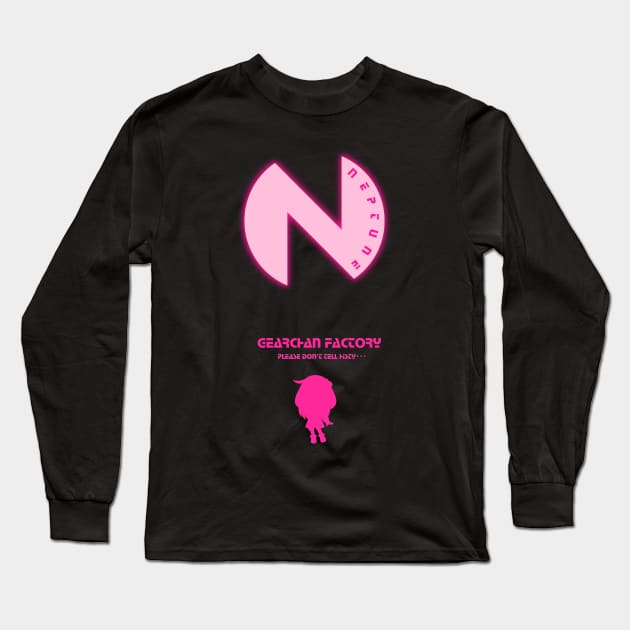 Hyperdimension Nepgear factory Long Sleeve T-Shirt by Otakuteland